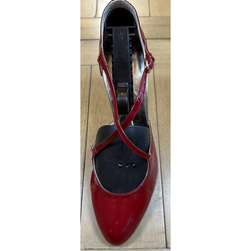 Taryn Rose Red Patent Leather Heels - Picture 6 of 12